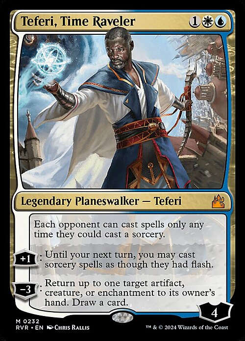 Teferi, Time Raveler Card Front