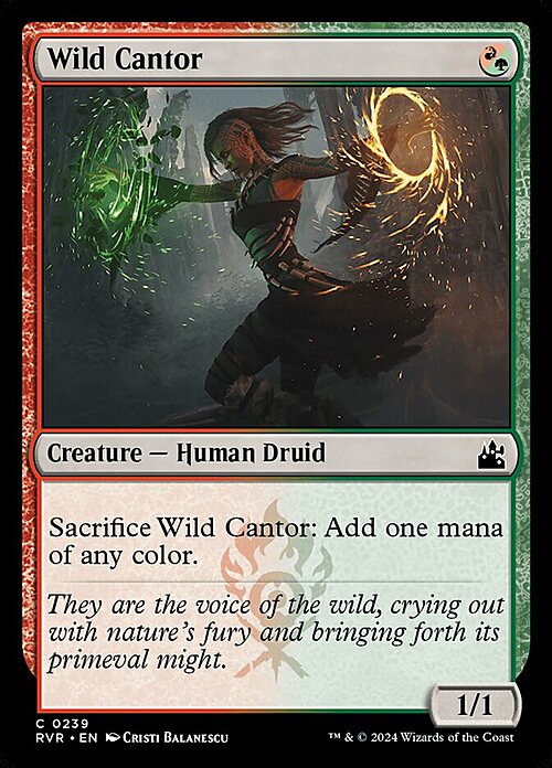 Wild Cantor Card Front