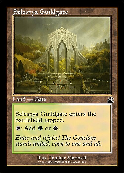 Selesnya Guildgate Card Front