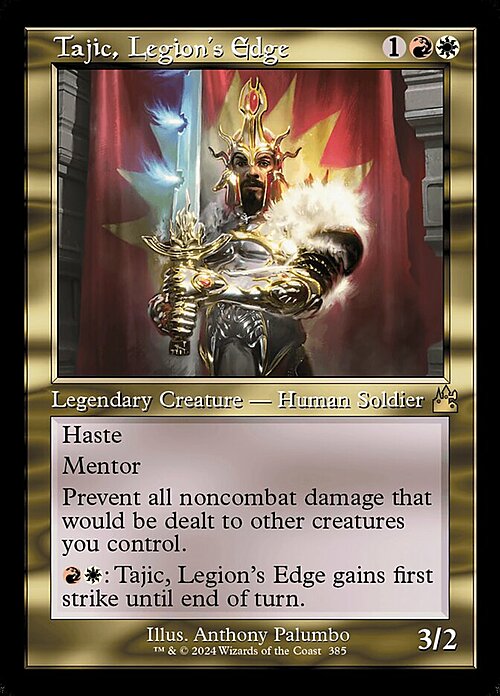 Tajic, Legion's Edge Card Front