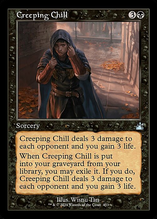 Creeping Chill Card Front