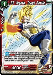 SS Vegeta, Tough Battle