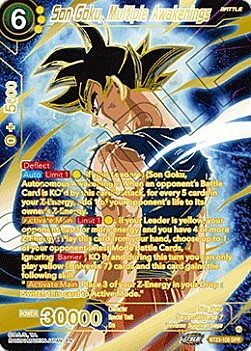 Son Goku, Multiple Awakenings Card Front