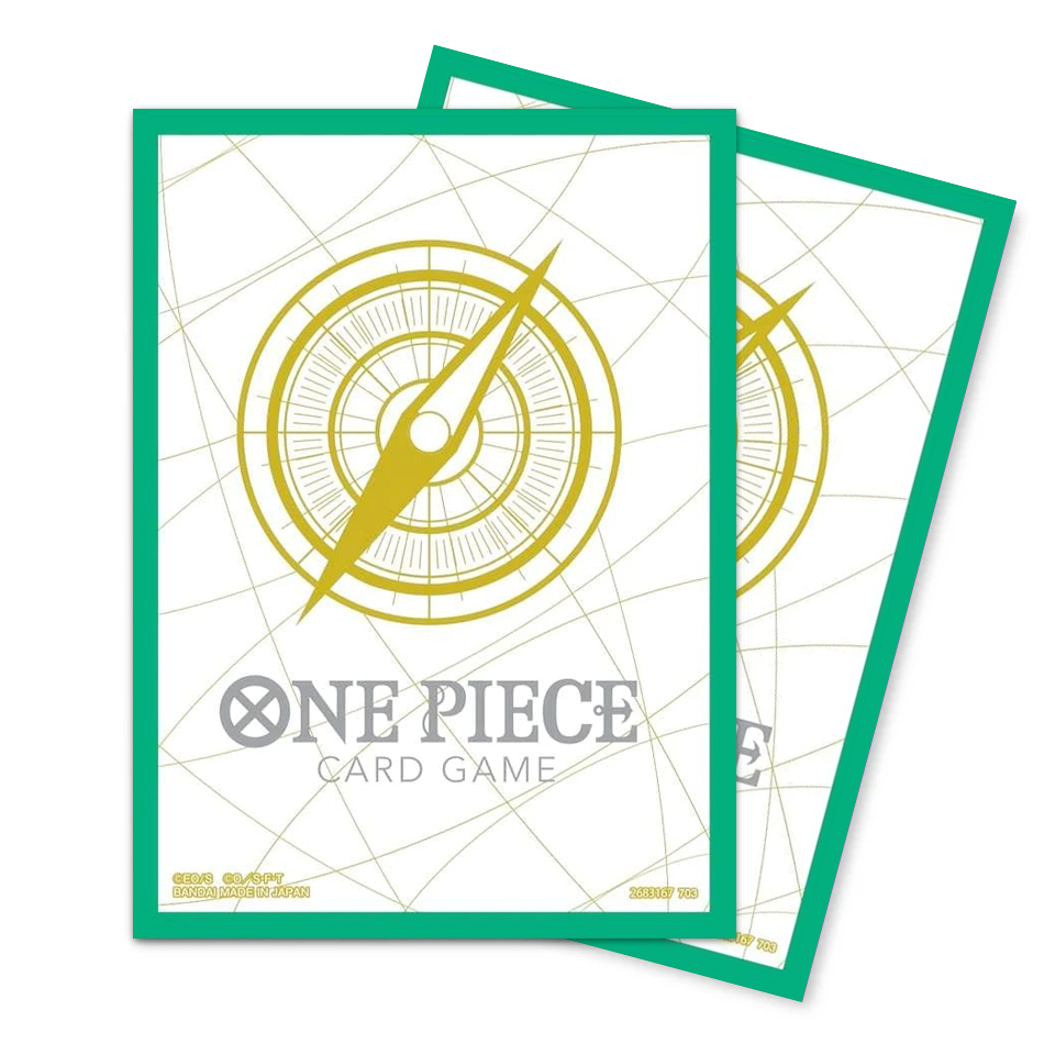 Green Border One Piece Card Game Sleeves