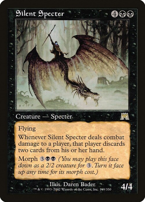 Silent Specter Card Front