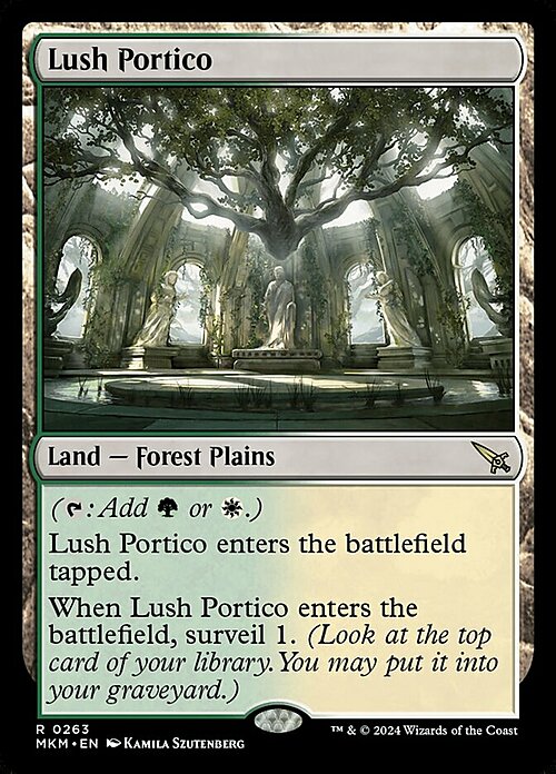 Lush Portico Card Front