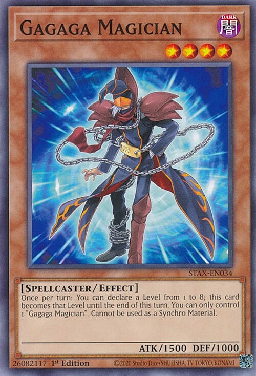 Gagaga Magician Card Front