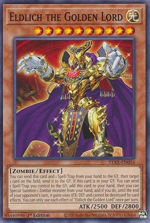 Eldlich the Golden Lord Card Front