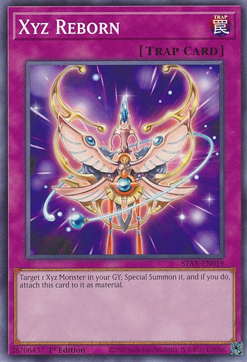 Xyz Reborn Card Front