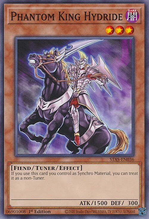 Phantom King Hydride Card Front