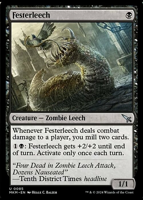 Festerleech Card Front