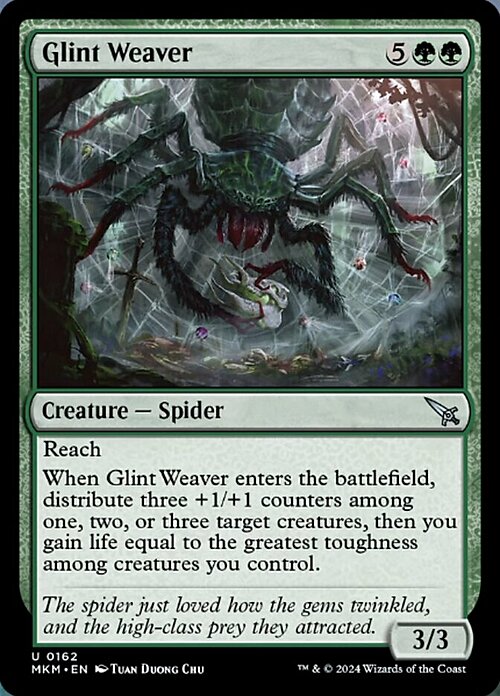 Glint Weaver Card Front