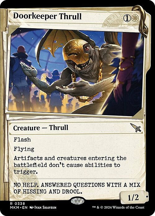 Doorkeeper Thrull Card Front