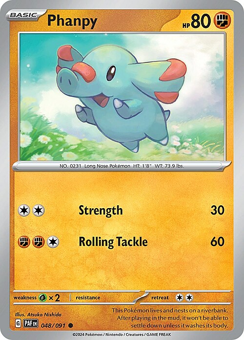 Phanpy Card Front