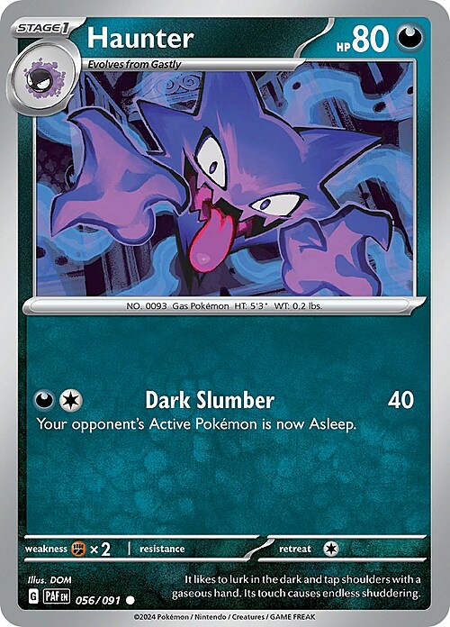 Haunter Card Front