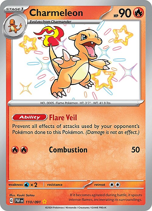 Charmeleon Card Front