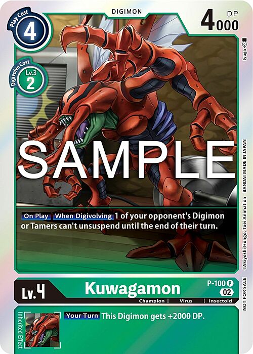 Kuwagamon Card Front