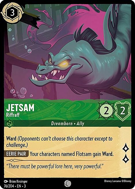 Jetsam - Riffraff Card Front