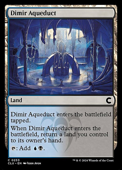 Dimir Aqueduct Card Front