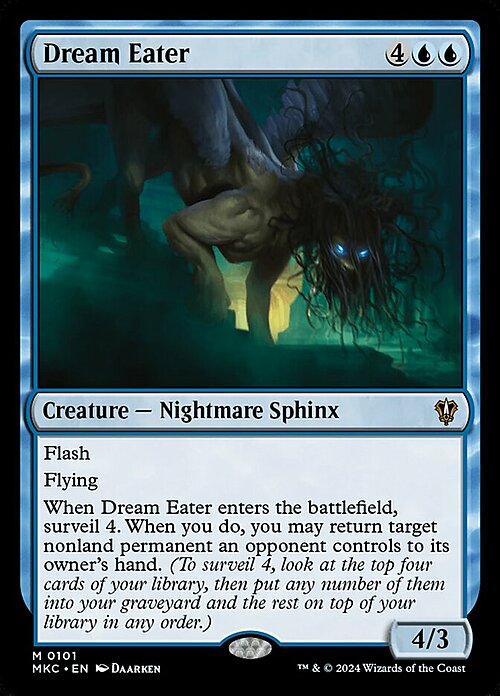 Dream Eater Card Front