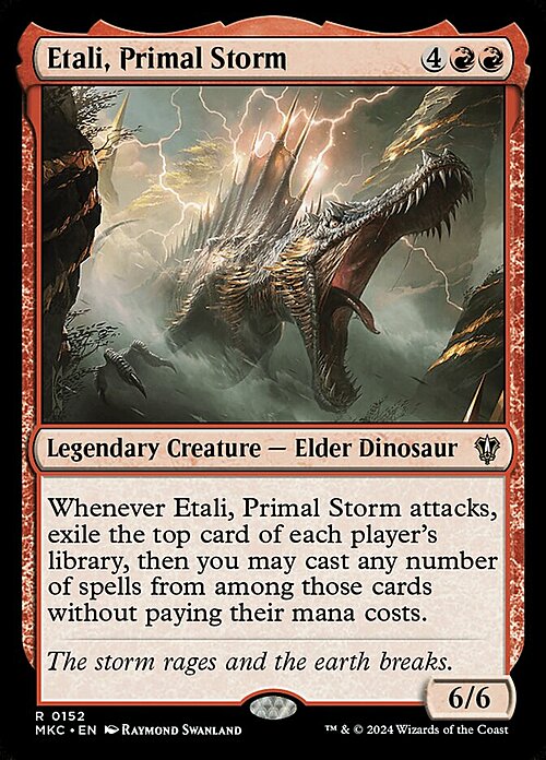 Etali, Primal Storm Card Front