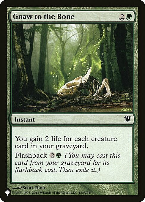 Gnaw to the Bone Card Front