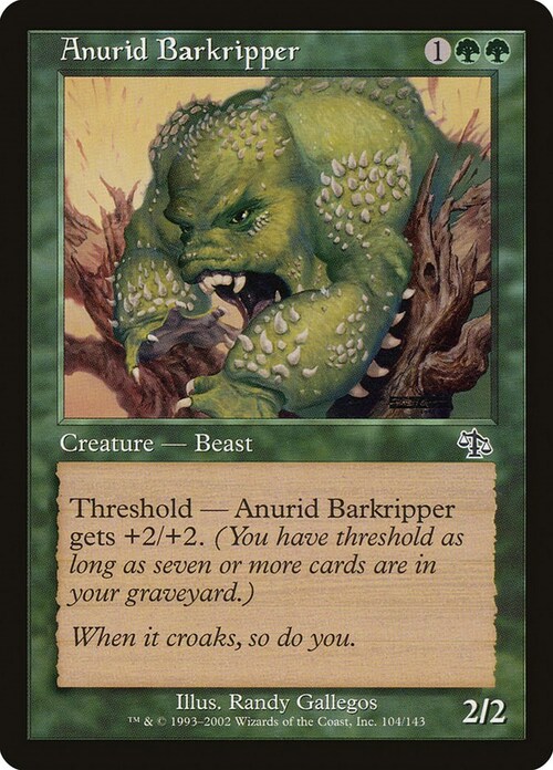 Anurid Barkripper Card Front