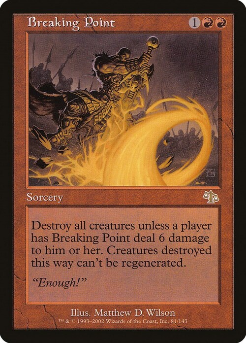 Breaking Point Card Front