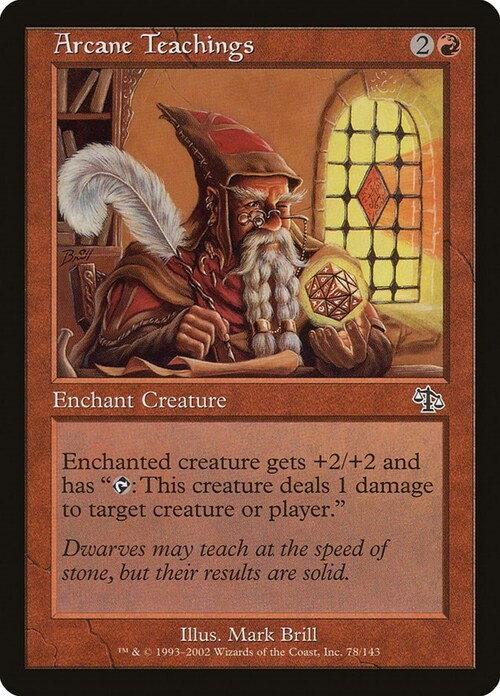 Arcane Teachings Card Front