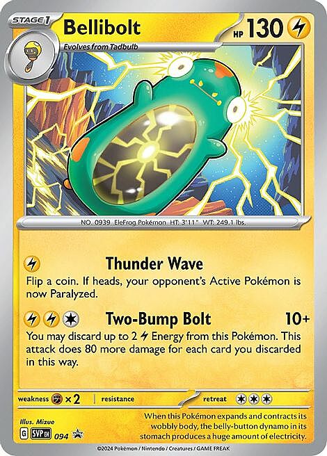 Bellibolt Card Front