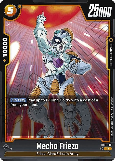 Mecha Frieza Card Front