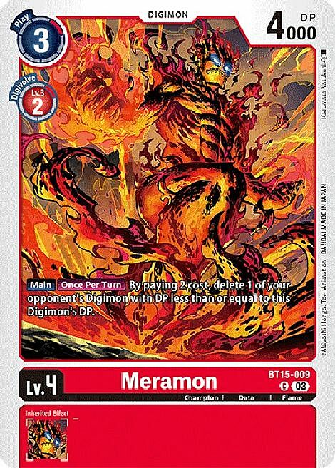 Meramon Card Front