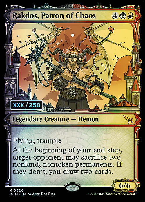 Rakdos, Patron of Chaos Card Front