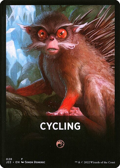 Theme Card: Cycling Card Front