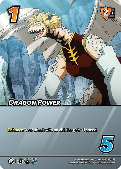 Dragon Power Card Front