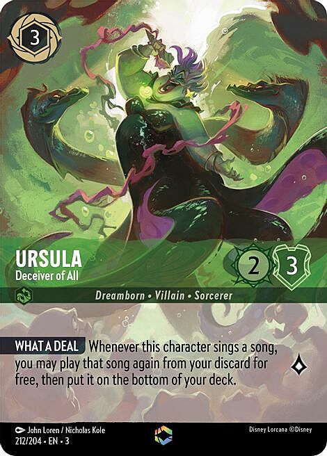 Ursula - Deceiver of All Card Front