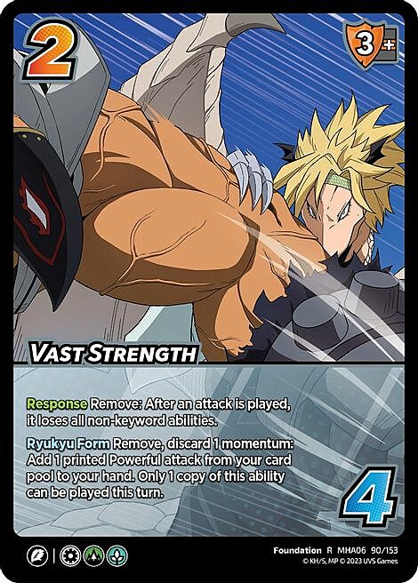 Vast Strength Card Front