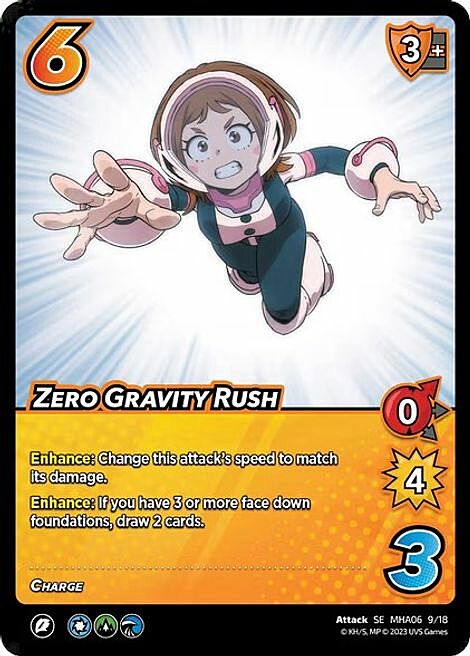 Zero Gravity Rush Card Front