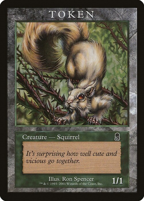 Squirrel Card Front