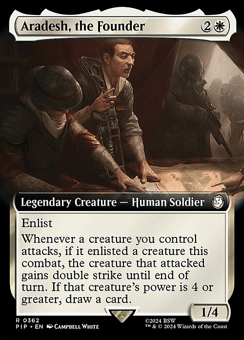 Aradesh, the Founder Card Front