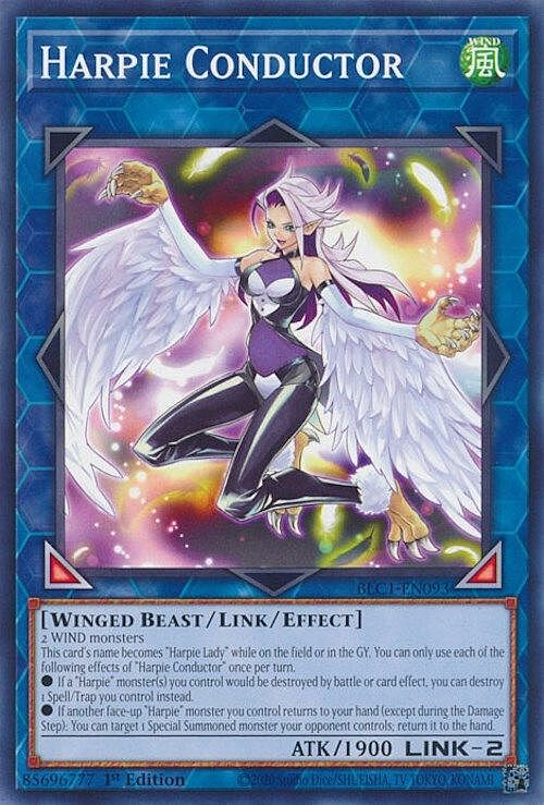 Harpie Conductor Card Front