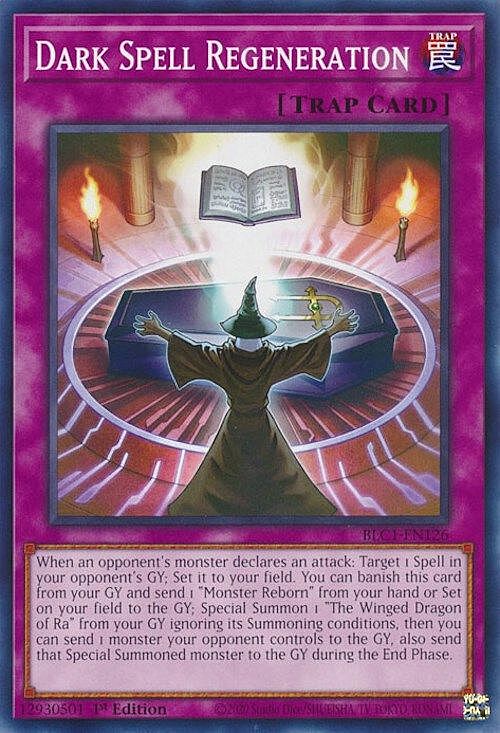 Dark Spell Regeneration Card Front