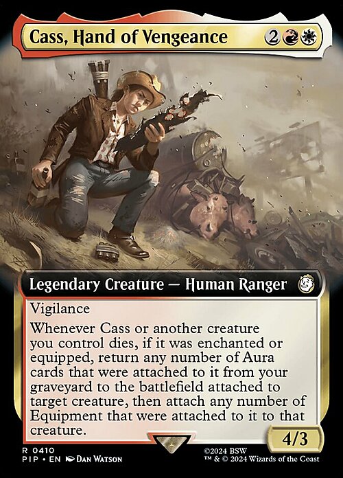 Cass, Hand of Vengeance Card Front