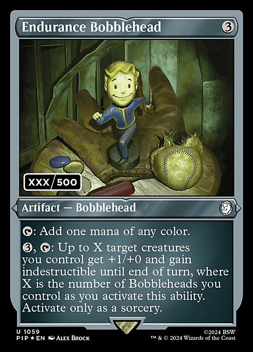 Endurance Bobblehead Card Front