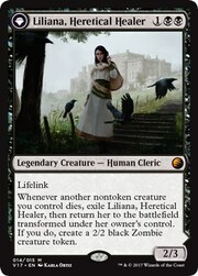 Liliana, Guaritrice Eretica // Liliana, Necromante Audace