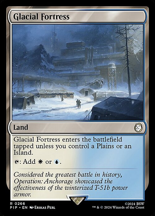 Glacial Fortress Card Front