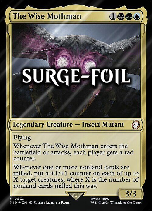 The Wise Mothman Card Front