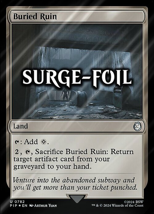 Buried Ruin Card Front