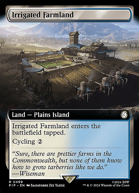 Irrigated Farmland Card Front