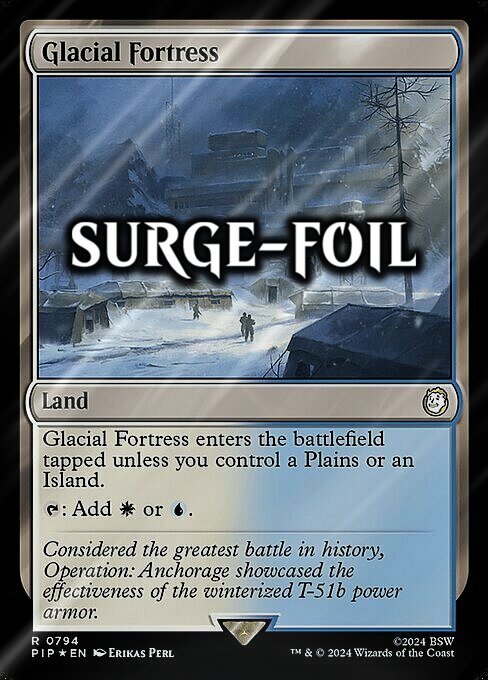 Glacial Fortress Card Front